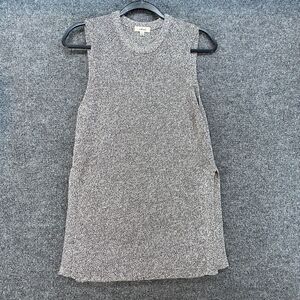 Wilfred Sweater Womens XS Black Crew Neck Sleeveless Office Ladies Preppy Casual